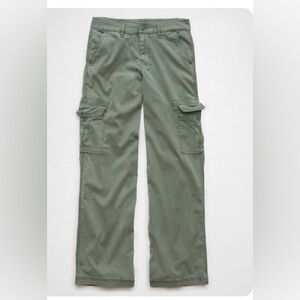 American Eagle Outfitters dreamy drape Olive Cargo Pants
